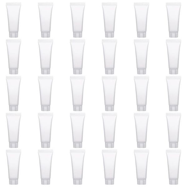 

storage bottles & jars solustre 30pcs 10ml refillable bottle travel squeeze container with for shampoo facial cleanser toner hand cream