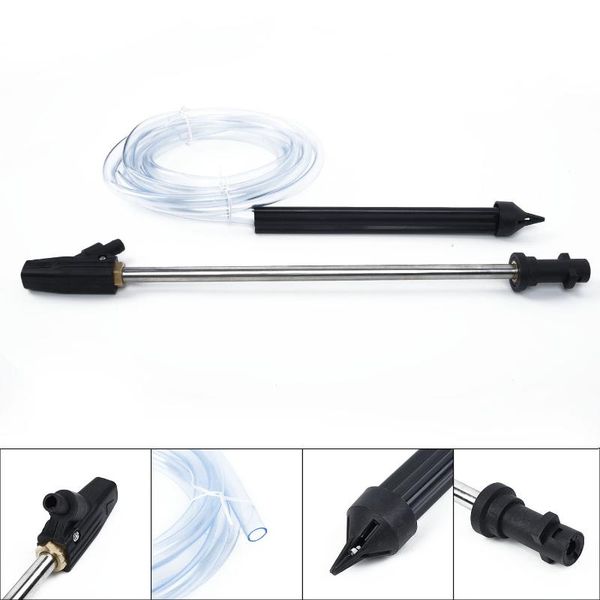 

high pressure washer sand wet blasting blaster hose nozzle for karcher k series car copper + stainless steel cerami watering equipments