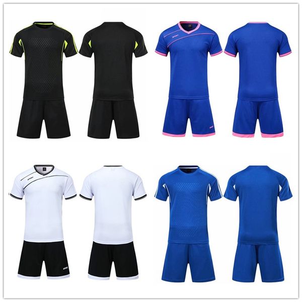 

2021 Soccer jersey Sets smooth Royal Blue football sweat absorbing and breathable children's training suit 001 431, Black