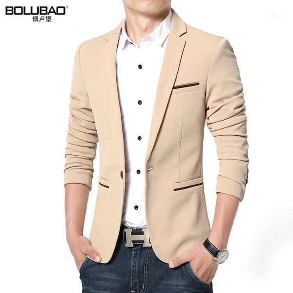 

men's suits & blazers bolubao arrival luxury men blazer spring fashion brand cotton slim fit suit terno masculino blazers1, White;black