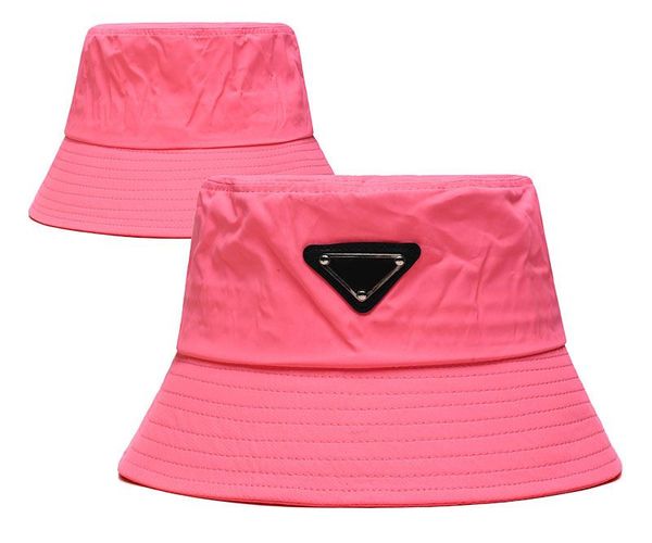 

womens inverted triangle bucket hat designer cap fisherman hats mens buckets caps fashion wide brim casquette fitted sunhat breathable sunsh, Blue;gray