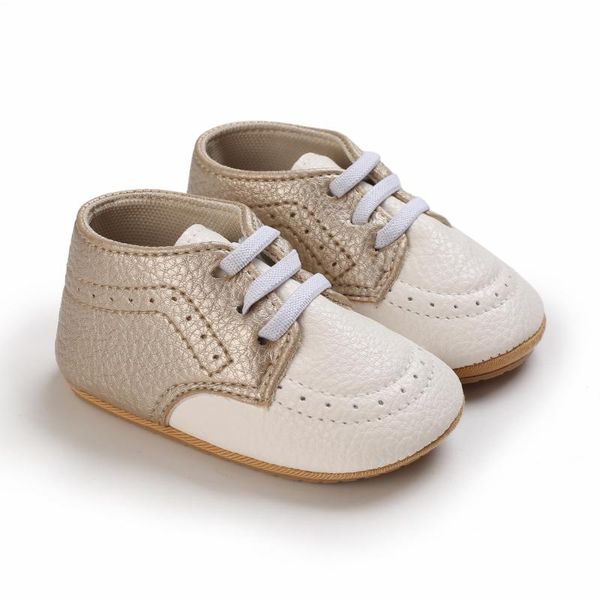 

first walkers baby shoes boy born infant toddler casual comfor rubber sole anti-slip pu leather crawl crib moccasins