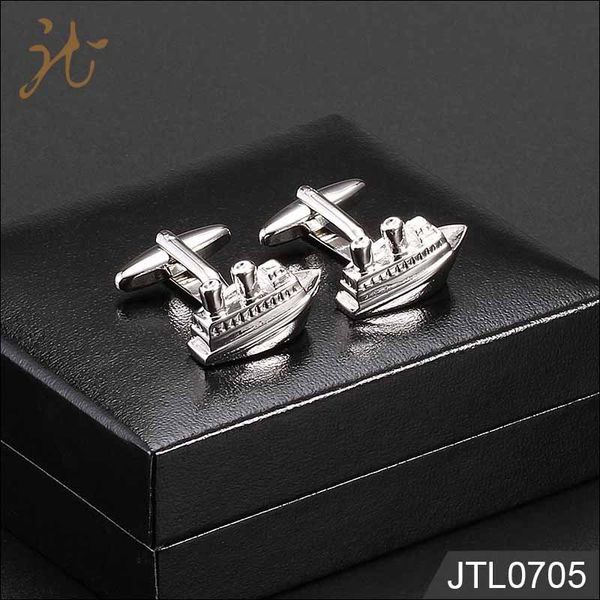 

accessories fashion french business cufflinks boat sleeve stud shirt accessories buttonllu3, Silver