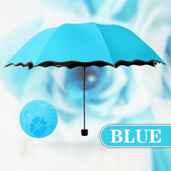 

umbrellas blossom umbrella anti-uv waterproof portable travel fashion folding rain women gift men mini pocket parasol