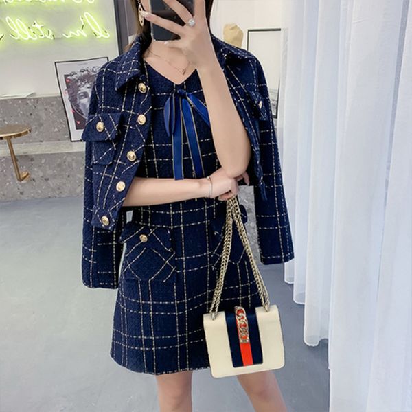 

two piece dress zawfl - a 2-piece , white pullover, coat + high waist, wool blend tassel set, autumn and winter, 2021