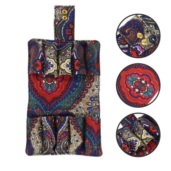 

storage bags 1pc useful essential oil carrying case roll bottle organizer