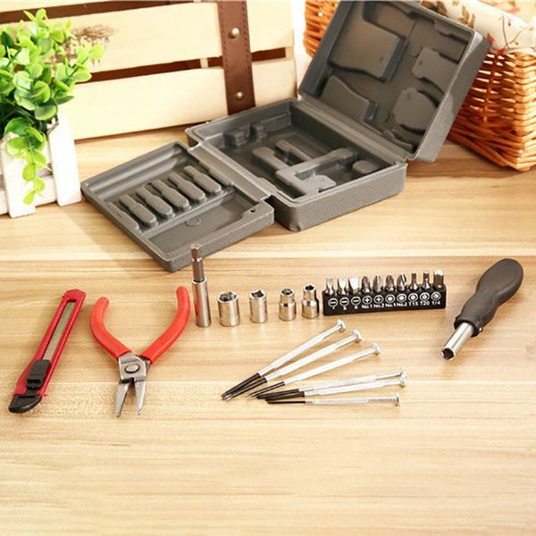 

professional hand tool sets 24 in 1 home hardware set multi-function car insurance gift sethardware kit repair combination parts with storag