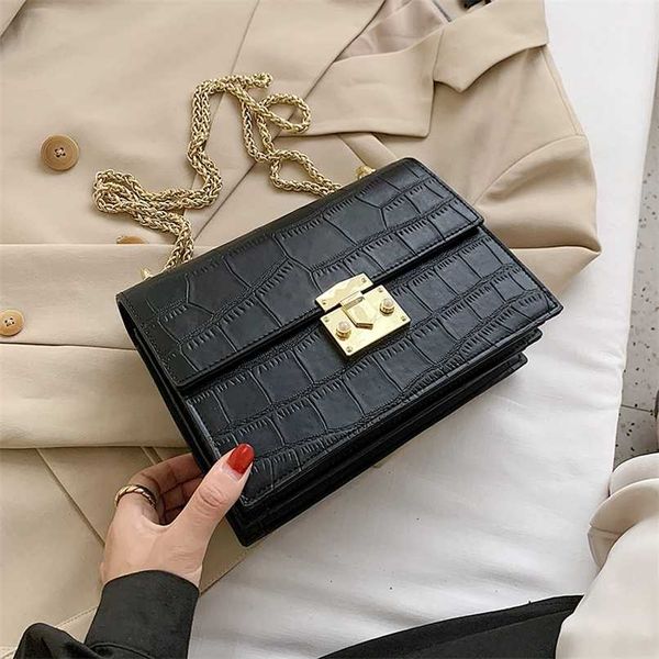 

small pu leather flap bags for women classic crossbody shoulder handbags female branded women's trending hand bag 211023
