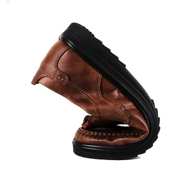 

dress shoes men business leather classic wedding big size 48 loafers mens oxford zapato hombre casual elegant, Black