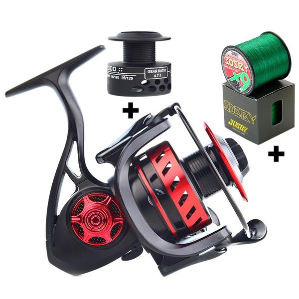 

spinning fishing reel far throw double spool system freshwater left/right hand wheels 5.0:1 gear ratio baitcasting reels