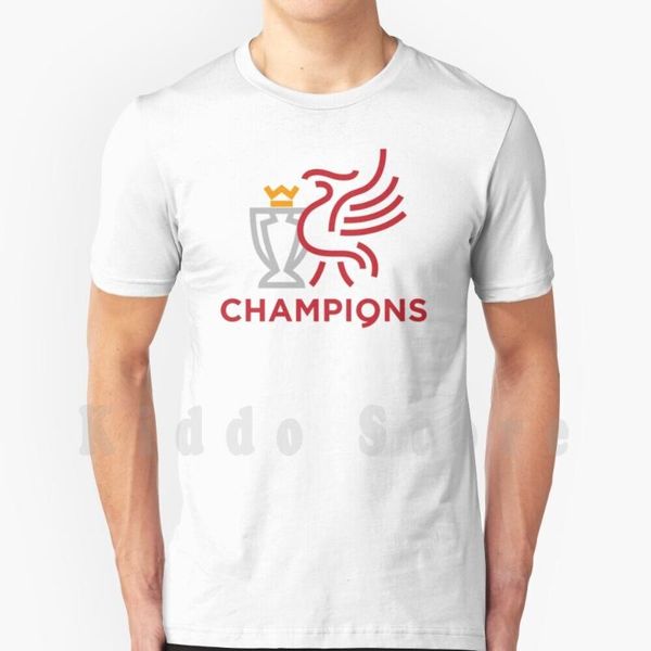 

men's t-shirts t shirt men cotton s-6xl epl ynwa 19 league winners trophy, White;black