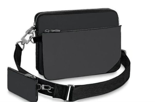 

women and men messenger bag pochette trio crossbody bag portable shoulder bags famous logo handbag