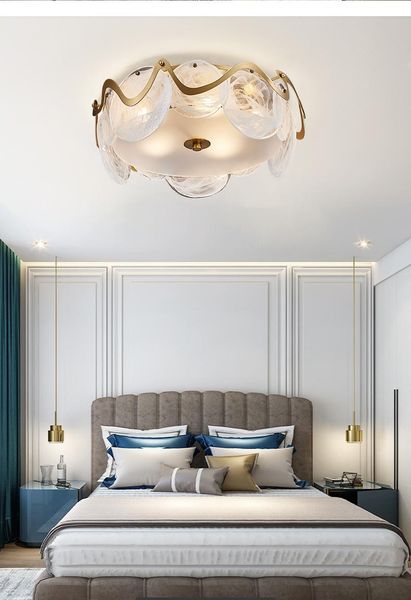 

pendant lamps modern minimalist bedroom light luxury glass post-modern designer creative personality fashion ceiling lamp