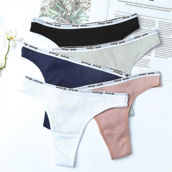 

3pcs/lot women cotton g-string thong panties string underwear briefs lingerie pants intimate ladies letter low-rise, Black;white