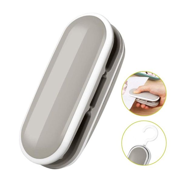 

mini bag portable hand-held thermal vacuum 2 in 1 plastic storage snack fresh clips