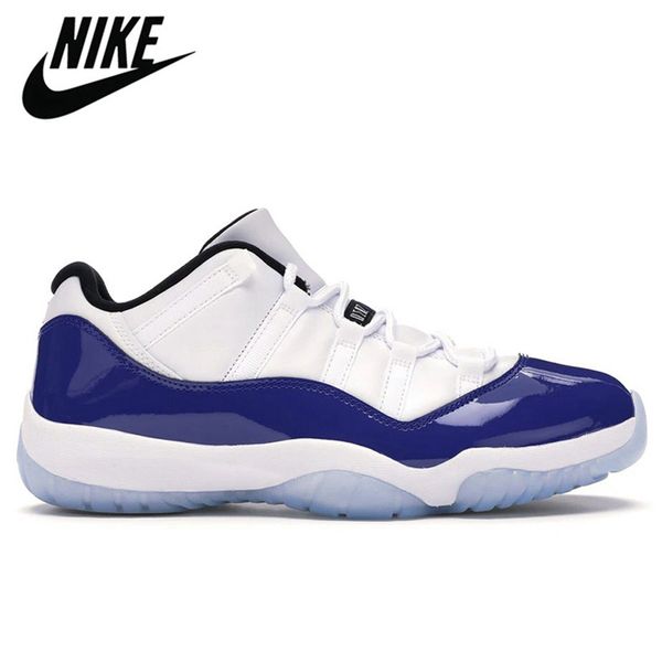 

2021 men women basketball shoes nike air retro jordan 11 11s georgetown closing ceremony metalic silver unc win like space jam mens trainers, White;red