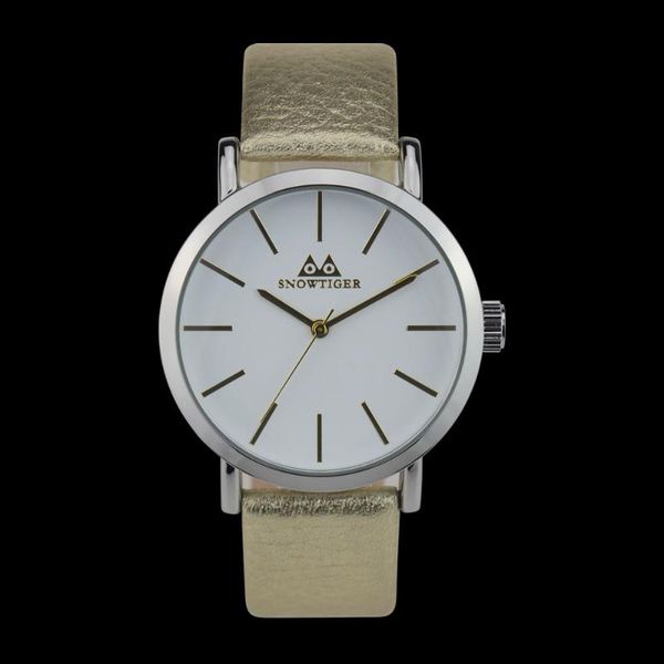 

wristwatches 2021 classic business casual men round dial analog dress watch,japan movement genuine leather strap quartz watch, Slivery;brown