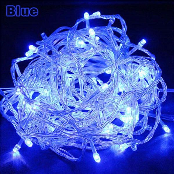 

strings 220v led fairy light christmas outdoor string lights garland 10m 20m 30m 50m 100m waterproof wedding party tree holiday eu lamp