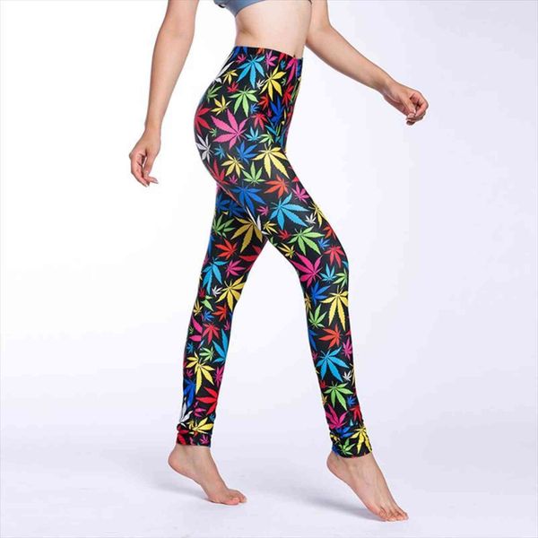 

camouflage leggins graffiti style slim women legging stretch trouser army green deportes pants, Black