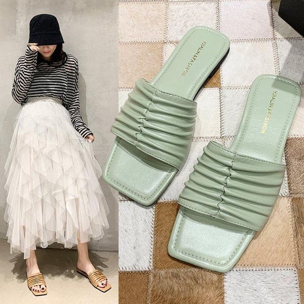 

summer women slippers lady slides female flip flops shoes outdoor sexy, Black