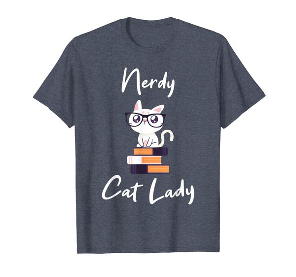 

book lover cat shirt cat lover reading kitten gift t shirt, White;black