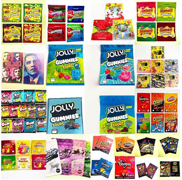 

edible rice package mylar bags sour treats edibles packaging vape bag smell proof zipper lock full color printed poly resealable myla packed