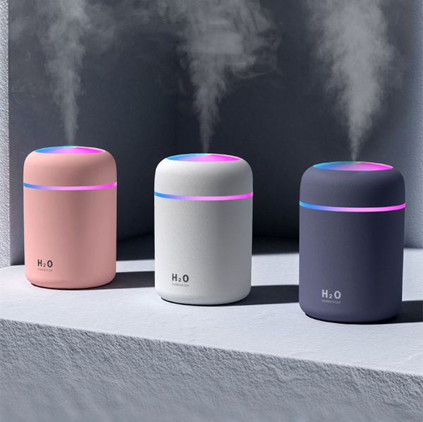 

portable 300ml humidifier and incense bottle usb ultrasonic dazzle cup aroma car diffuser cool mist maker air humidifiers purifier with roma
