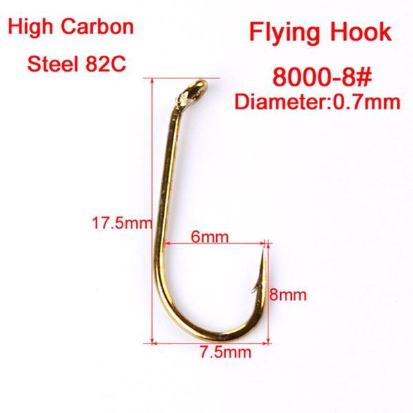 

fishing hooks 200 pcs hook 8/12/14/16 size fishhook freshwater fish tackle au