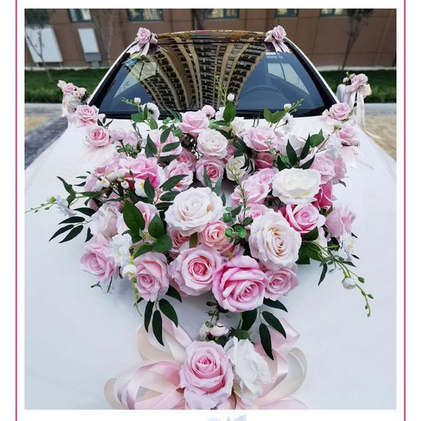 

decorative flowers & wreaths modern wedding decoration artificial rose car roses