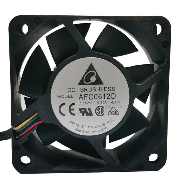 

fans & coolings brand original afc0612d delta 6025 12v 0.60a 6cm/cm double ball pwm temperature controlled cooling fan