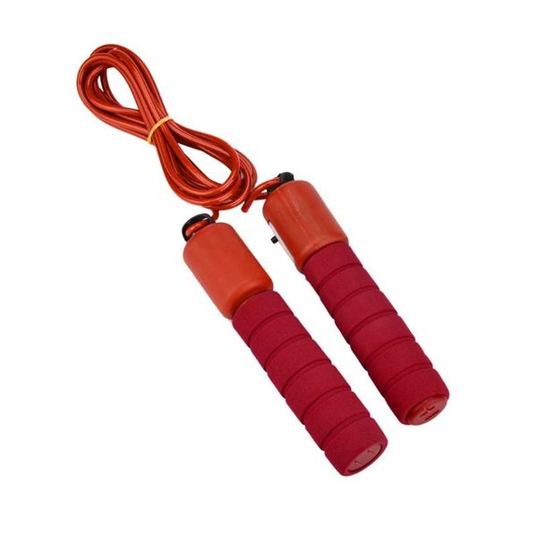 

jump skipping ropes cable steel wire adjustable fast speed handle flexible fitness training workout sports#28