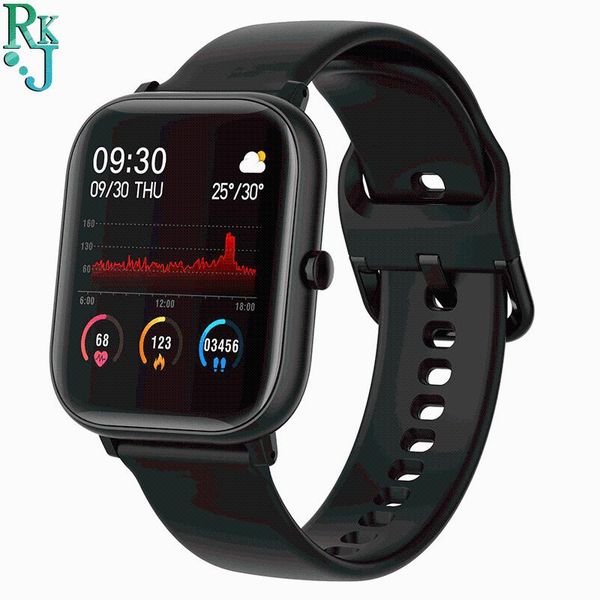 

smart wristbands the p20 watch color screen blood pressure heart rate sleep measurement music ip67 waterproof bracelet