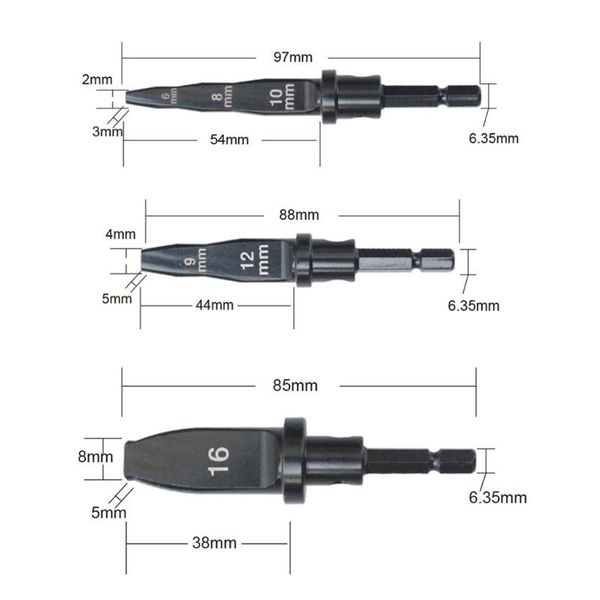 

professional hand tool sets b2ra tube expander black copper pipe portable electric fit for 6.35mm triangular hexagonal shank