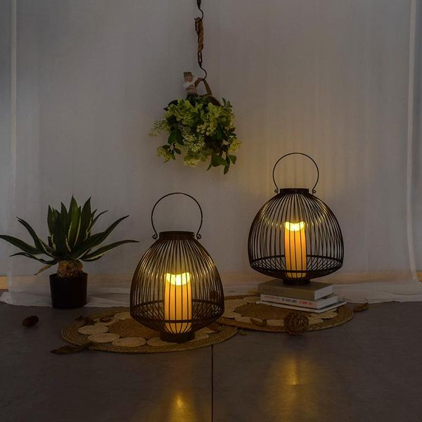 

candle holders nordic luxury modern holder stand vintage retro metal round pillar gold candlestick minimalist home decorations dd60ch