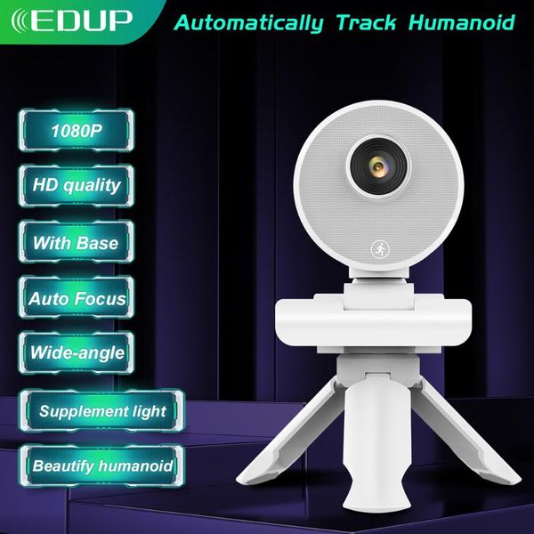 

1080p full hd webcam autofocus smart wifi portrait tracking ultra-wide-angle fill light beautification webcams