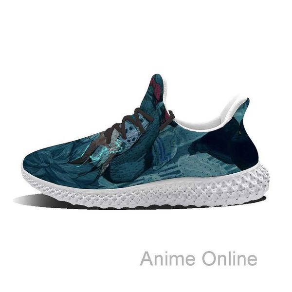

spring midoriya izuku custom diy flat lace-up running shoes