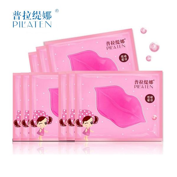 

pilaten collagen crystal lip mask pads lips plump gel personal care hydrating plumper moisturizing gels patch 1300