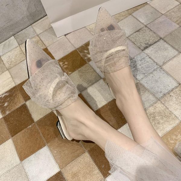 

fashion classic sandals women high heels outside slippers square toe chunky heel shoes black white ladies dress