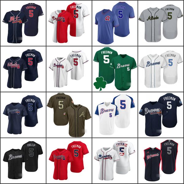 

atlanta braves men 5 freddie an youth womenjersey, Black;red