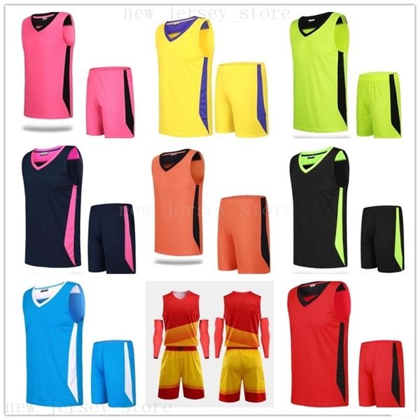 

customize any name any number man women girl youth kids boys basketball jerseys sport shirts as the pictures you offer zz0415, Black;red