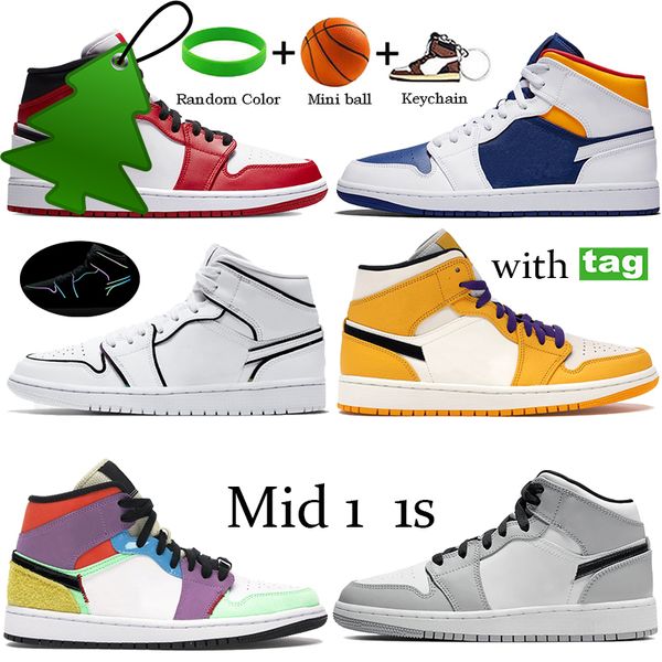 

shoes sandals mid 1 1s chicago toe royal blue laser orange iridescent reflective white se multi-color usa notebook men running sneakers