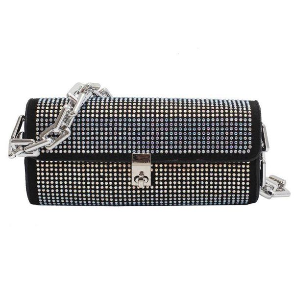 

cross body fashion bags for women diamond inlaid summer women's chain small square bag shoulder messenger bolso mujer