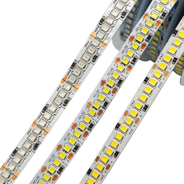 

strips 240led 2835 12v highlight single row led patch flexible light strip warm white tape lamp