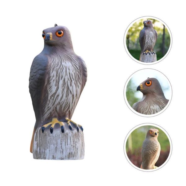 

garden decorations 1pc simulation eagle figurine creative bird repellent adornment for farm