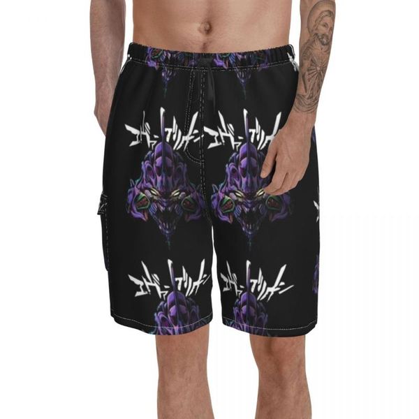 

men's shorts berserk anime board men bathing swimming trunks polyester funny swim, White;black