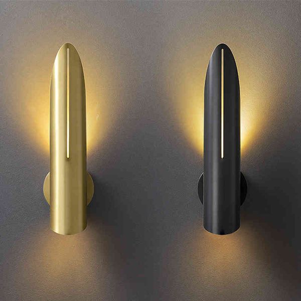 

wall lamps modern bedroom bedside led indoor light living room background simple stair corridor lighting qdv2