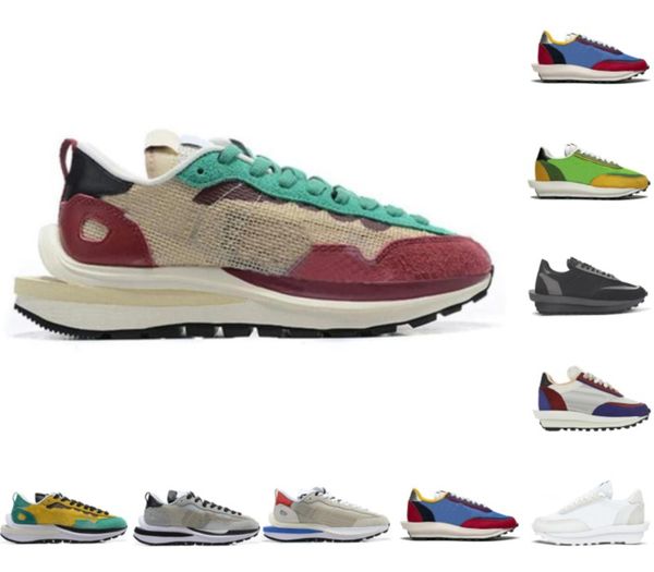 

waffle pegasus men women shoes fragment chunky ldv tour yellow villain red white nylon mens womens trainers sports sneakers with box