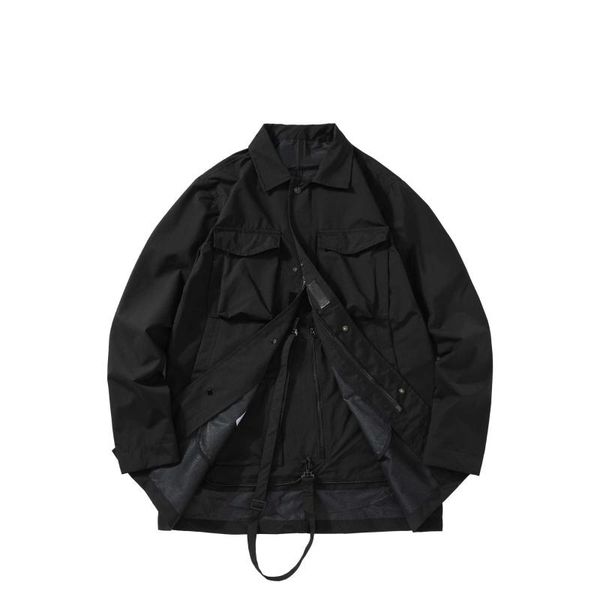 

men's jackets 2021 jacket spring and autumn fashion street style windproof youth high quality, Black;brown