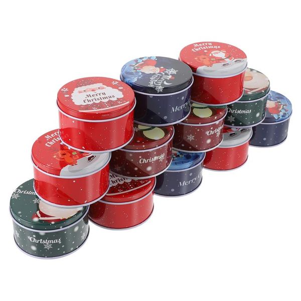 

christmas decorations 12pcs creative candy boxes pretty gift (mixed color)