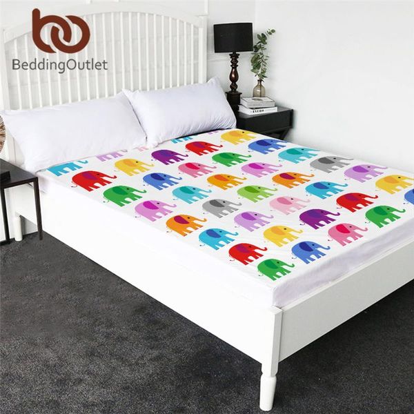 

sheets & sets beddingoutlet elephant fitted sheet doodle set er handdrawn bedding cartoon bedspreads queen 1pc bedlinen